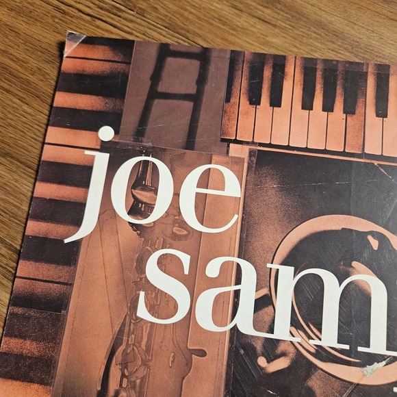 Joe Sample Invitation 12x12 Double Sided Flat Promo Poster Vintage 1993 Jazz - Picture 3 of 4